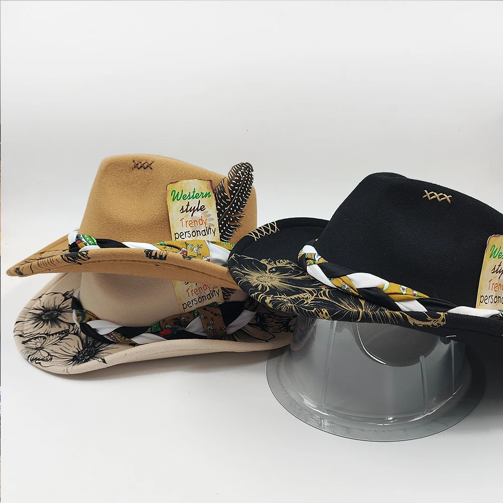 Retro Suede Fedora Hat for Women Men Feather Accessories Fedora Hats Church Jazz Cap Panama Fashion Party Hats Autumn 2024