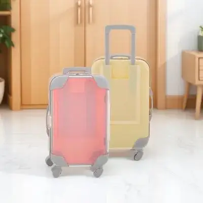 

2pcs Eyelash Box Empty Storage Case Fake Lashes Container Travel Suitcase Small Accessories Organizer Plastic Packaging