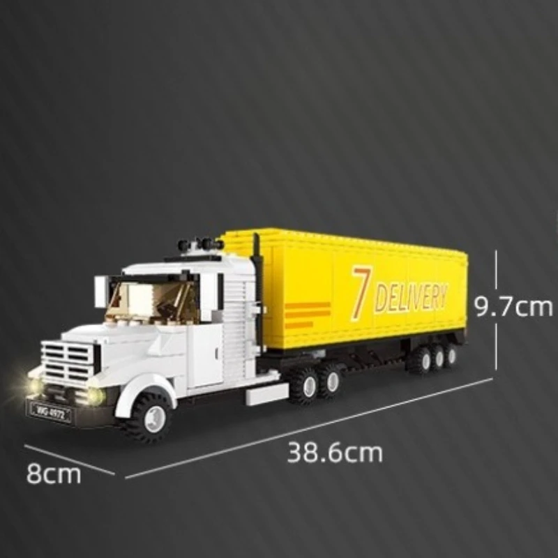 

Simulation Truck Building Blocks | Assembly Holiday Gift