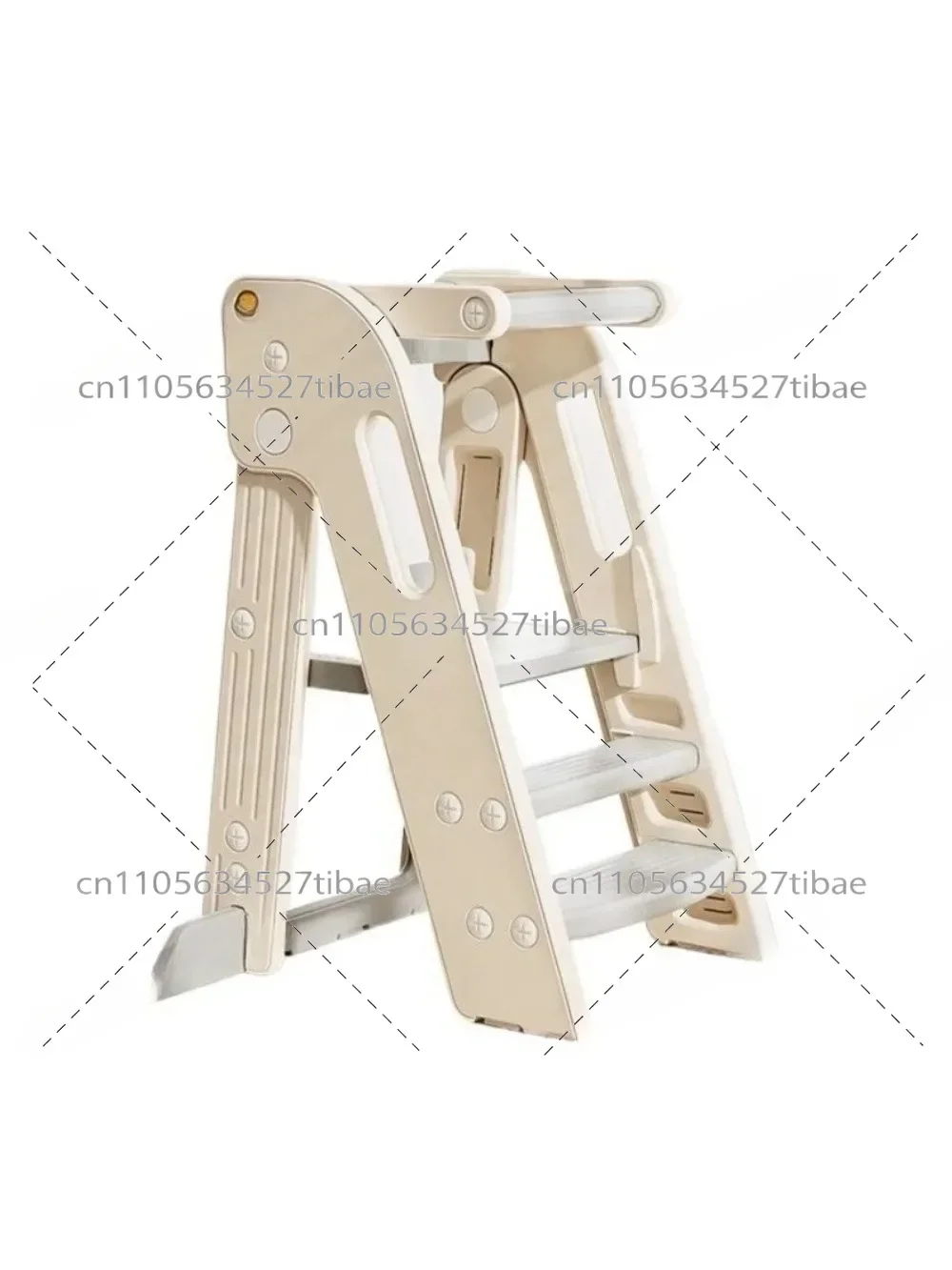 Foldable Learning Tower Wash Table Ladder Stool - Climbing Foot Stool Hand Wash Stairs for Kids Safety And Learning