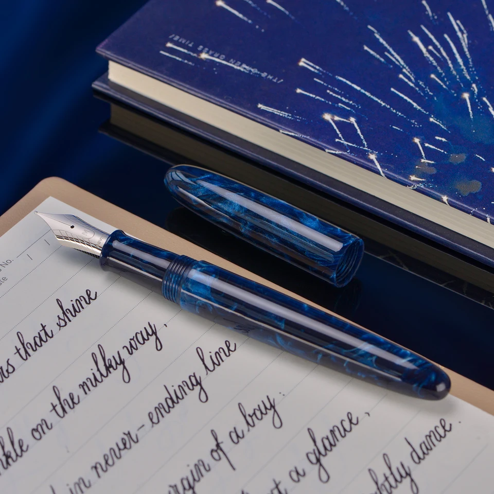 Asvine C80 Resin Fountain Pen EF/F/M Stub 1.1 Nib
