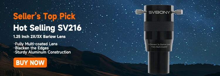 Svbony MK105 Telescope OTA Portable Design for Lunar Planetary Observations and Photography MK105 Maksutov Cassegrain