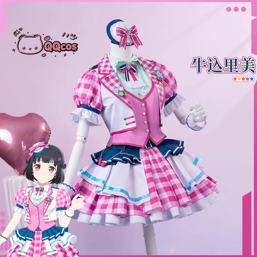 

BanG Dream! Poppin'Party Arisa Ichigaya / Rimi Ushigome Cosplay Costume Full Set Cosplay sweet Costume full set QQcos