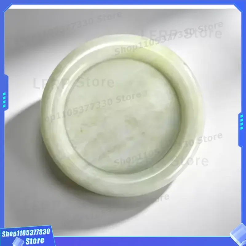 Round Natural Marble Decorative Tray Rack for Bathroom Vanity Hotel Dining Table Ornament Home Decoration Products Elegant