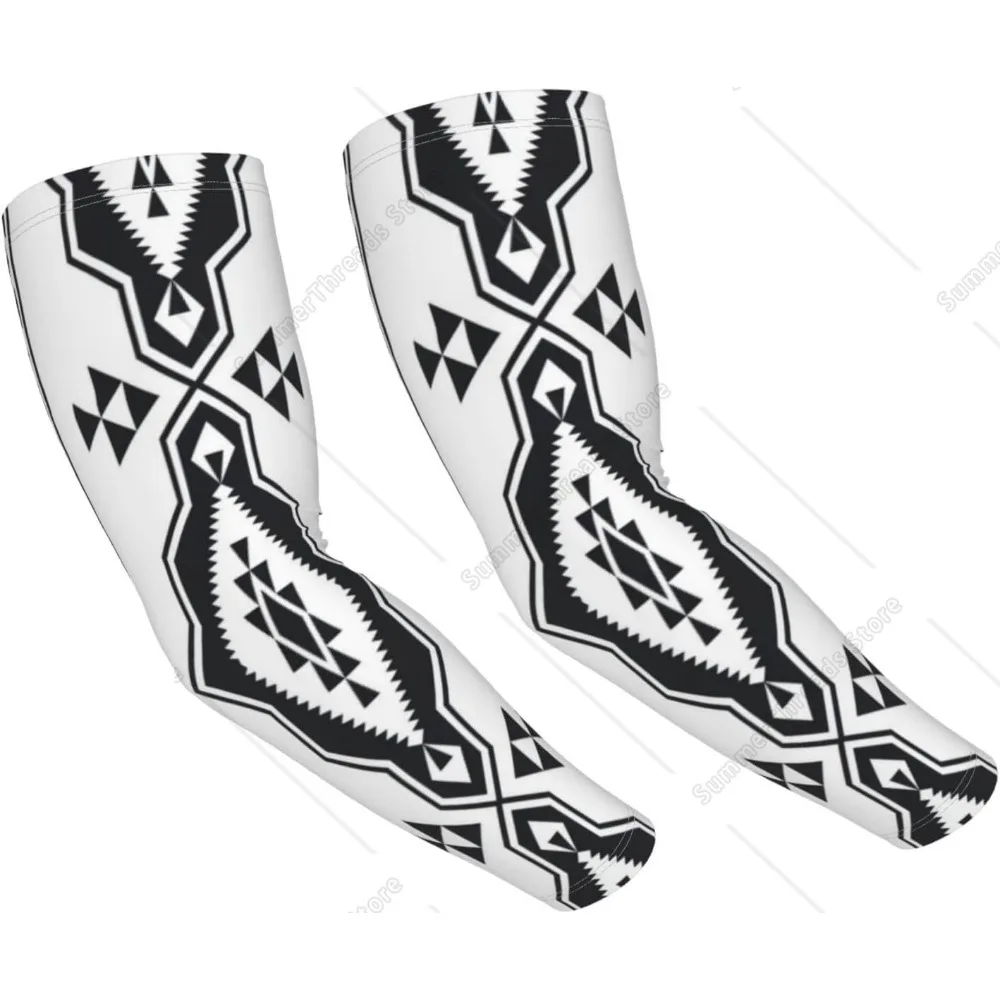 

Индийские аборигены Ацтекский Навахо Солнцезащитные рукава, спортивные нарукавники, подходящие для спортивных путешествий