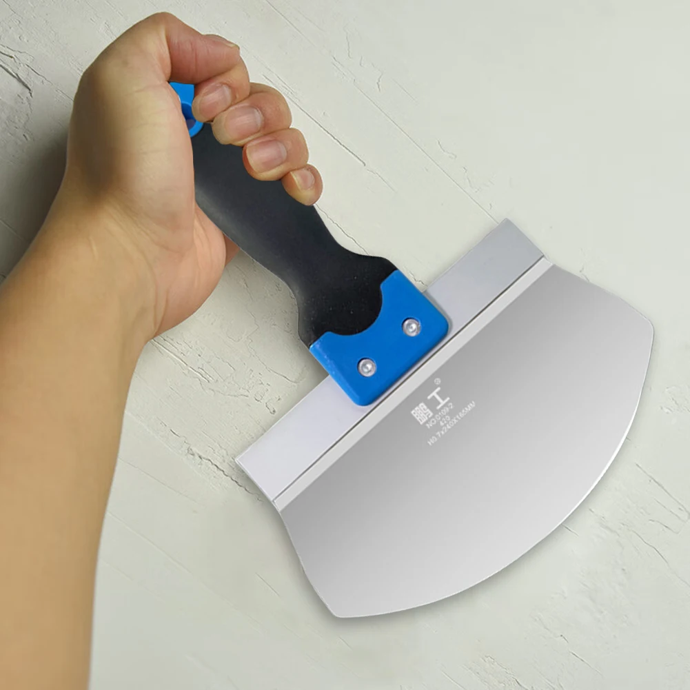 Paint Scraper Construction Worker Home Paint Scraper Stainless Steel Putty Knife Scraper Wallpaper Scraper for Drywall Finishing