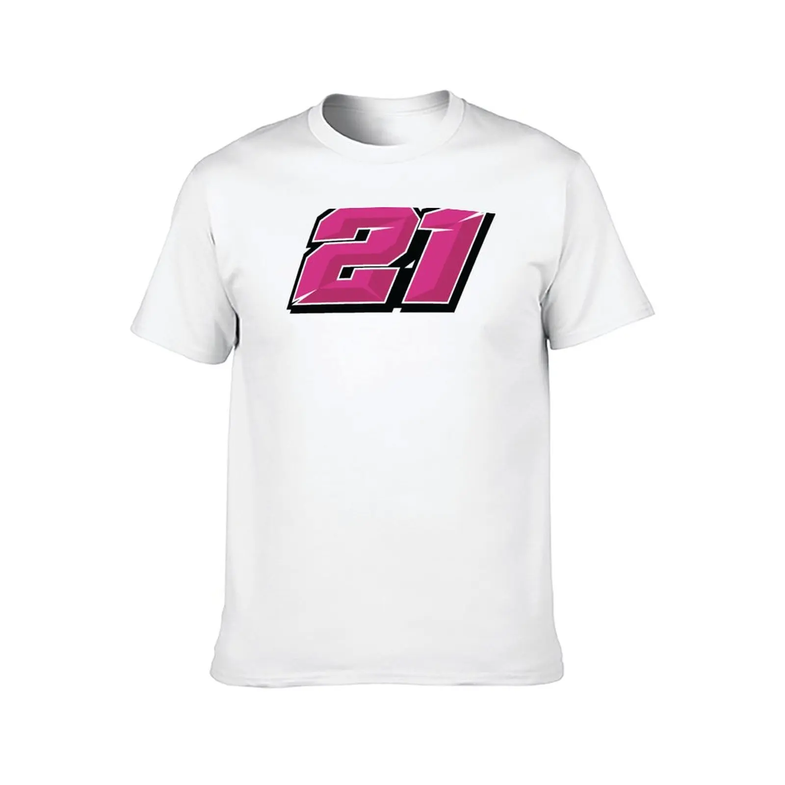 ألونسو لوبيز سباق رقم 21 2022 تي شيرت تي شيرت مخصص طباعة مضحك تي شيرت رجل تي شيرت #2