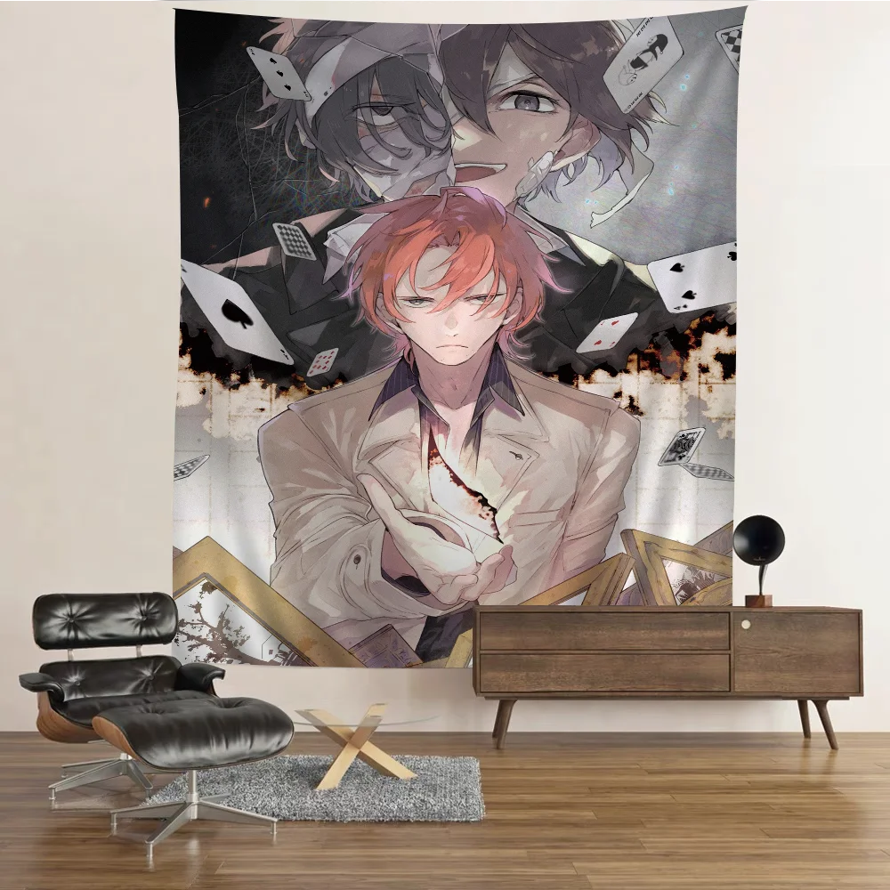 

Bungou Stray Dogs Tapestry Anime Tapestry for Living Room Home Dorm Decor Home Decor