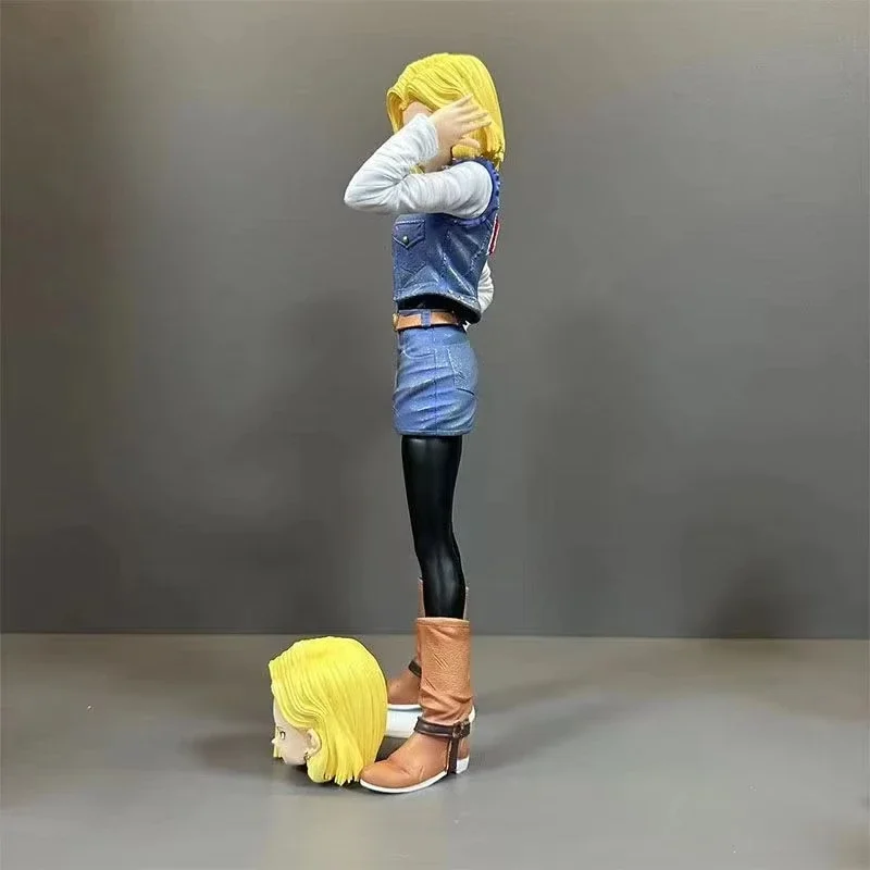 26 センチメートル/10.2 インチドラゴンボール Z アニメキャラクター人造人間 18 PVC アクションフィギュア置物モデルコレクション装​​飾おもちゃギフト