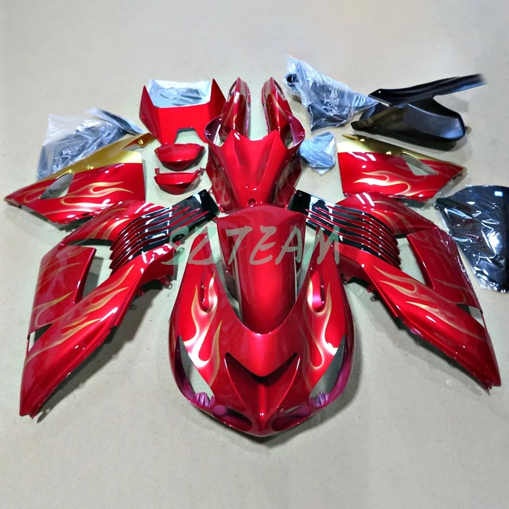 For Kawasaki 2006-2011 ZX14R Fairing Body  Kit ZX 14R 06-11 ABS Plastic Motorcycle Fairings