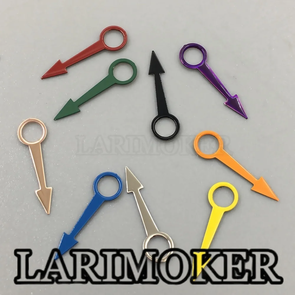 

LARIMOKER Colorful 9MM GMT watch hands suitable for NH34 movement
