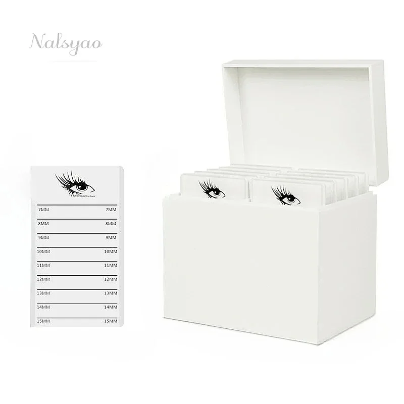 Wholesale CNKESS 10 Layers Acrylic Eyelash Extensions Storage Box Lash Tile Palette Box Beauty Salon Organizer