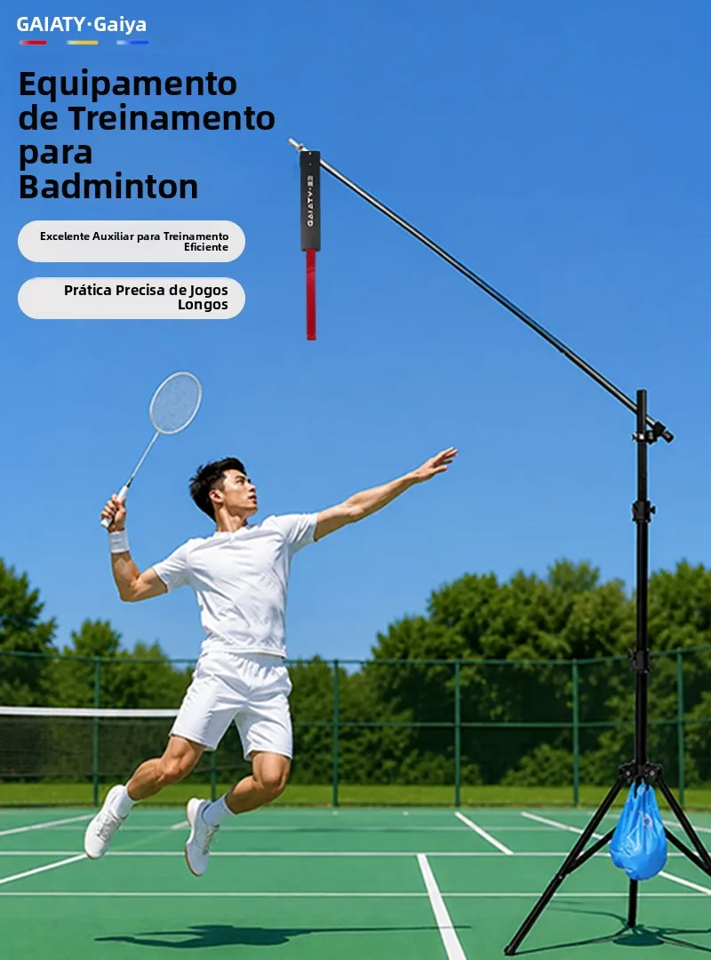 バドミントンラケットスイング姿勢トレーニング器具ポータブル調整可能高透明練習トレーナースイングキル