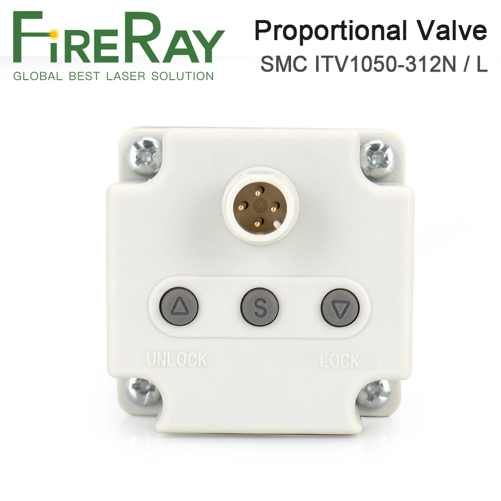 FireRay SMC Electrical Proportional Valve ITV1050-312N ITV1050-312L Pneumatic Equipment For Fiber Laser Metal Cutting Machine