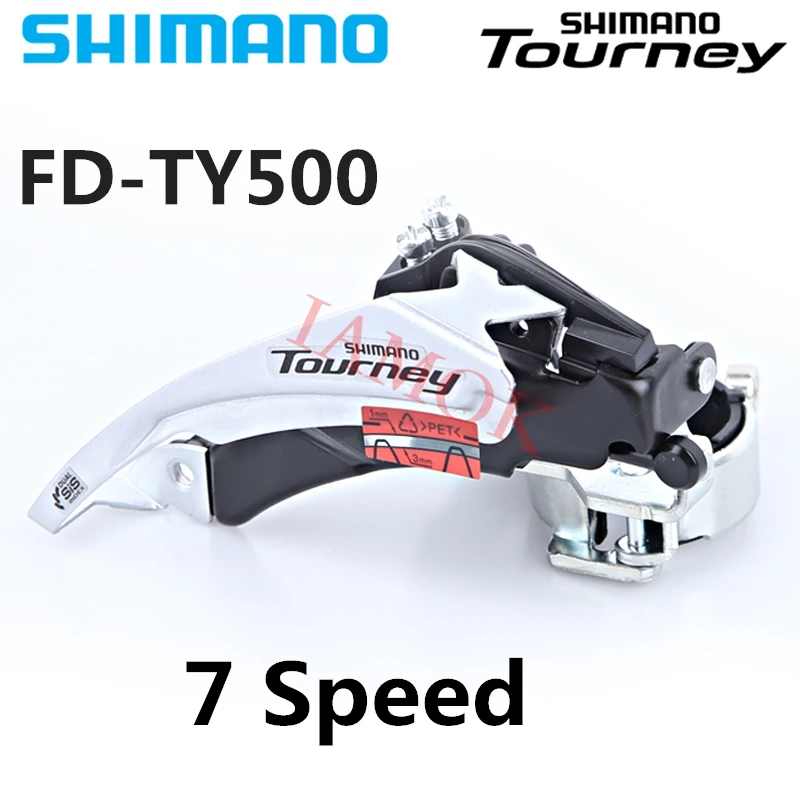 SHIMANO TOURNEY Mountain Bike 7 Speed Derailleur Kit SL-M315 Shifter Iamok FD-TY500 RD-TY300 Derailleurs Bicycle Parts