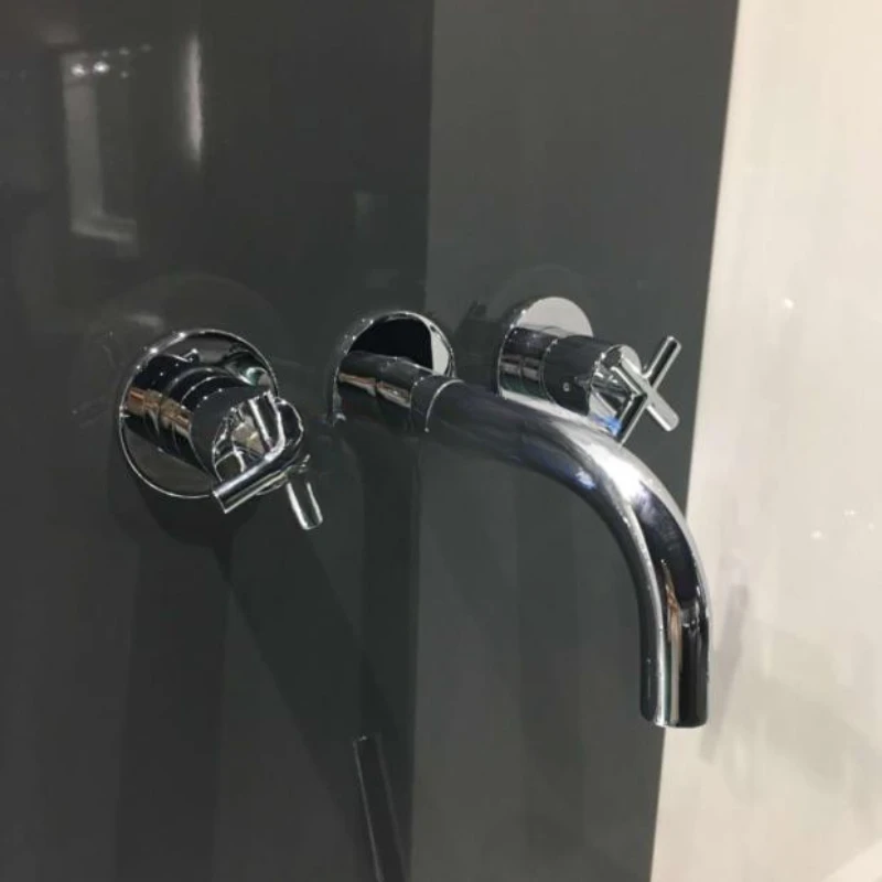 

Wall basin, all copper basin faucet