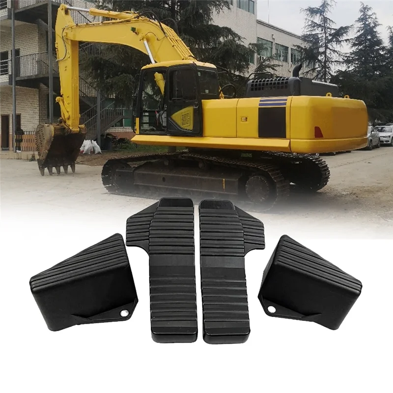 1Pair Excavator Foot Rest Pedal for Komatsu PC60-7/120/200/220/240/360-6-7-8 Excavator Rubber Pad Pedal Parts