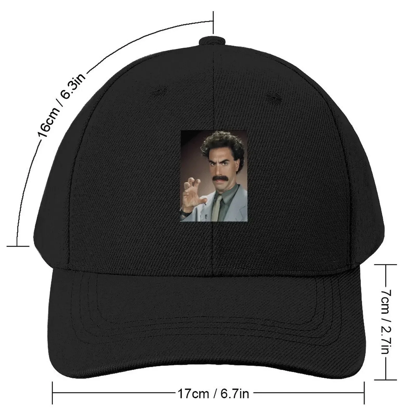 Borat (Sacha Baron Cohen) \t Baseball Cap Trucker Hat Military Tactical Cap |-F-| Sun Cap Men Hats Women's