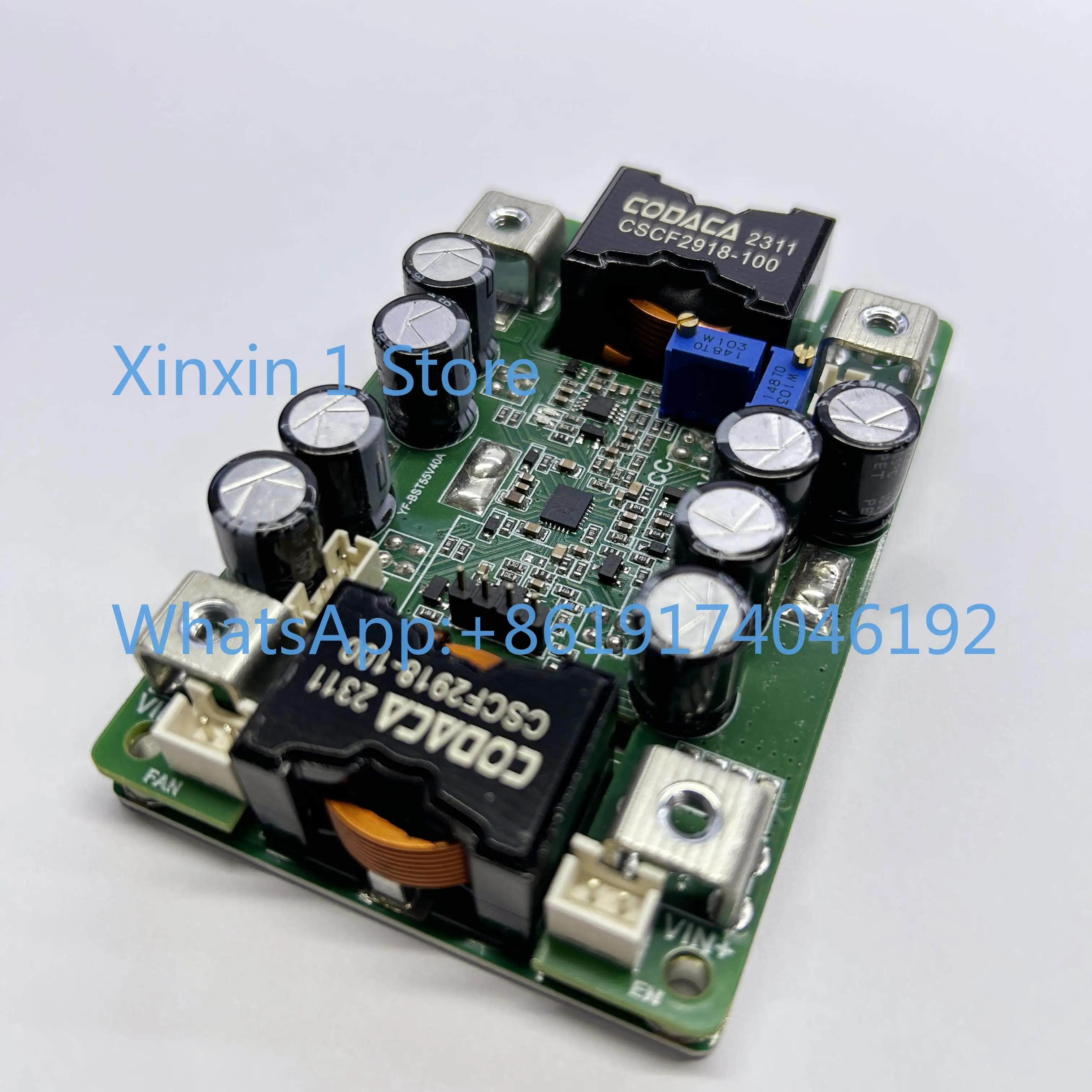 DC High-power Boost Power Supply Module, High Efficiency, Input 10-48V/40A Output 12-56 Two-phase Parallel Connection