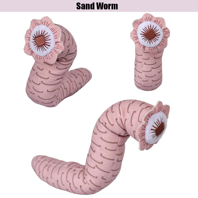 30CM Sand Worm mascotte peluche peluche 2024 Movie Dune 2 Fantasia Figurine puntelli natale regalo di compleanno Halloween Carnival Party Decor