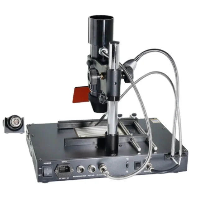 YIHUA 1000B IR Heating Soldering Iron Preheating Station Infrared Light Heat BGA Hot Air Desoldering Soldering Rework Station