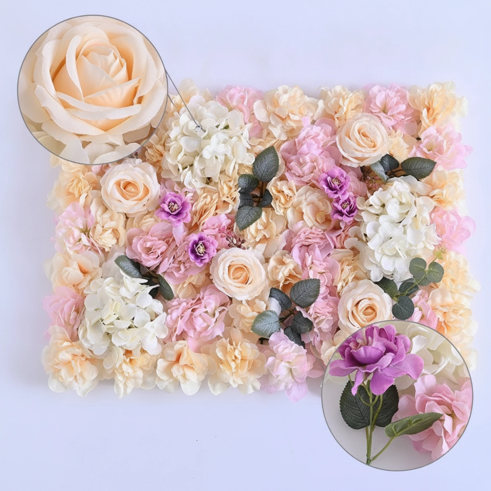 Bloemenwandpaneel met rozenacc - Flower Wall Panel recensie en prijs