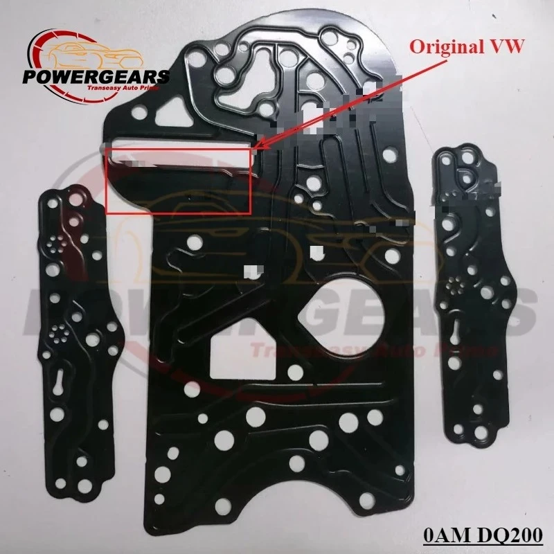 Original New 0AM DQ200 DSG7 Transmission Housing Repair Kit Includes Gasket Filter Rubber Ring Fits For Audi VW Skoda 0AM325066C