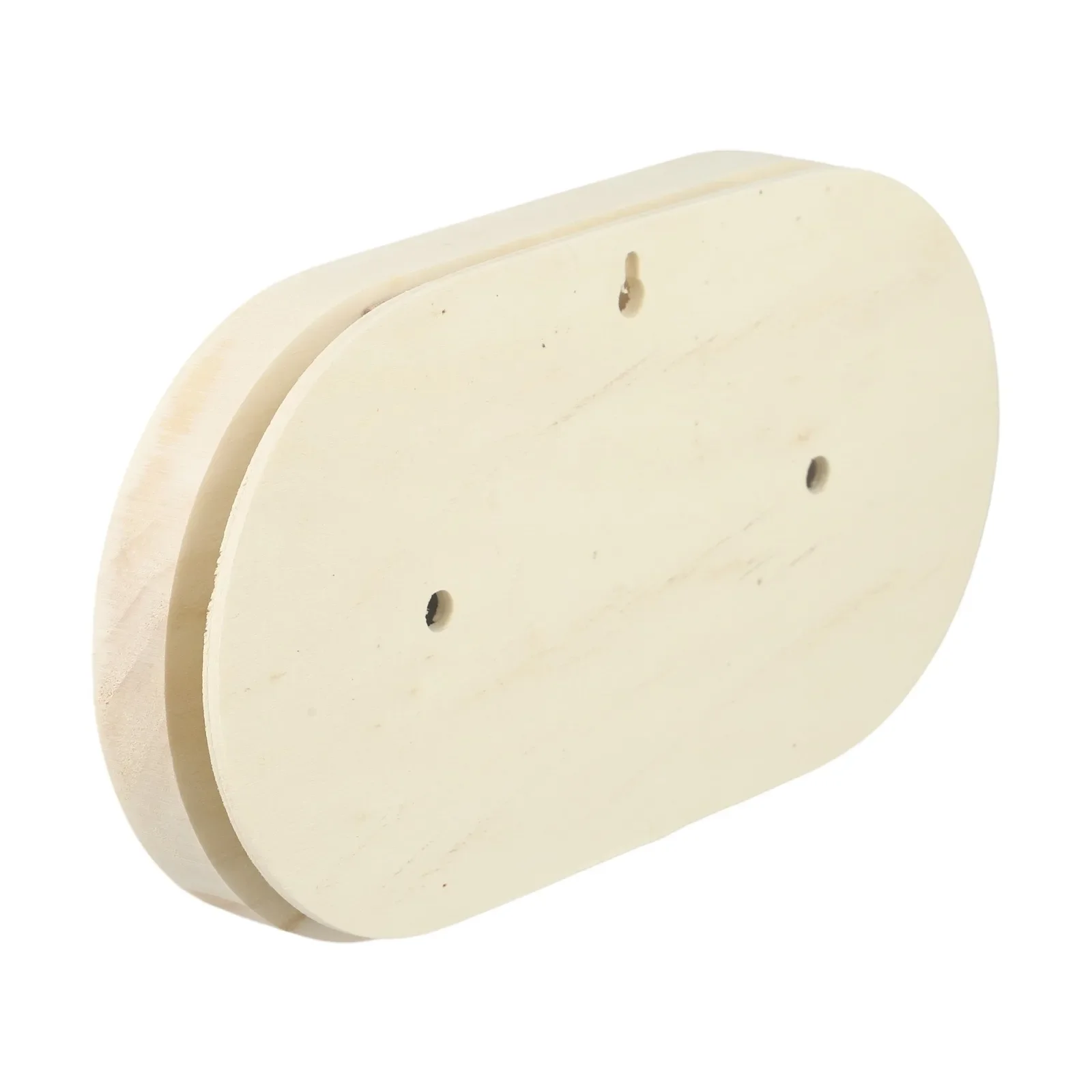 Humidity Gauge Hygrometer Device Multifunctional Design Natural Wood Material User-Friendly For Home Use 235*130mm