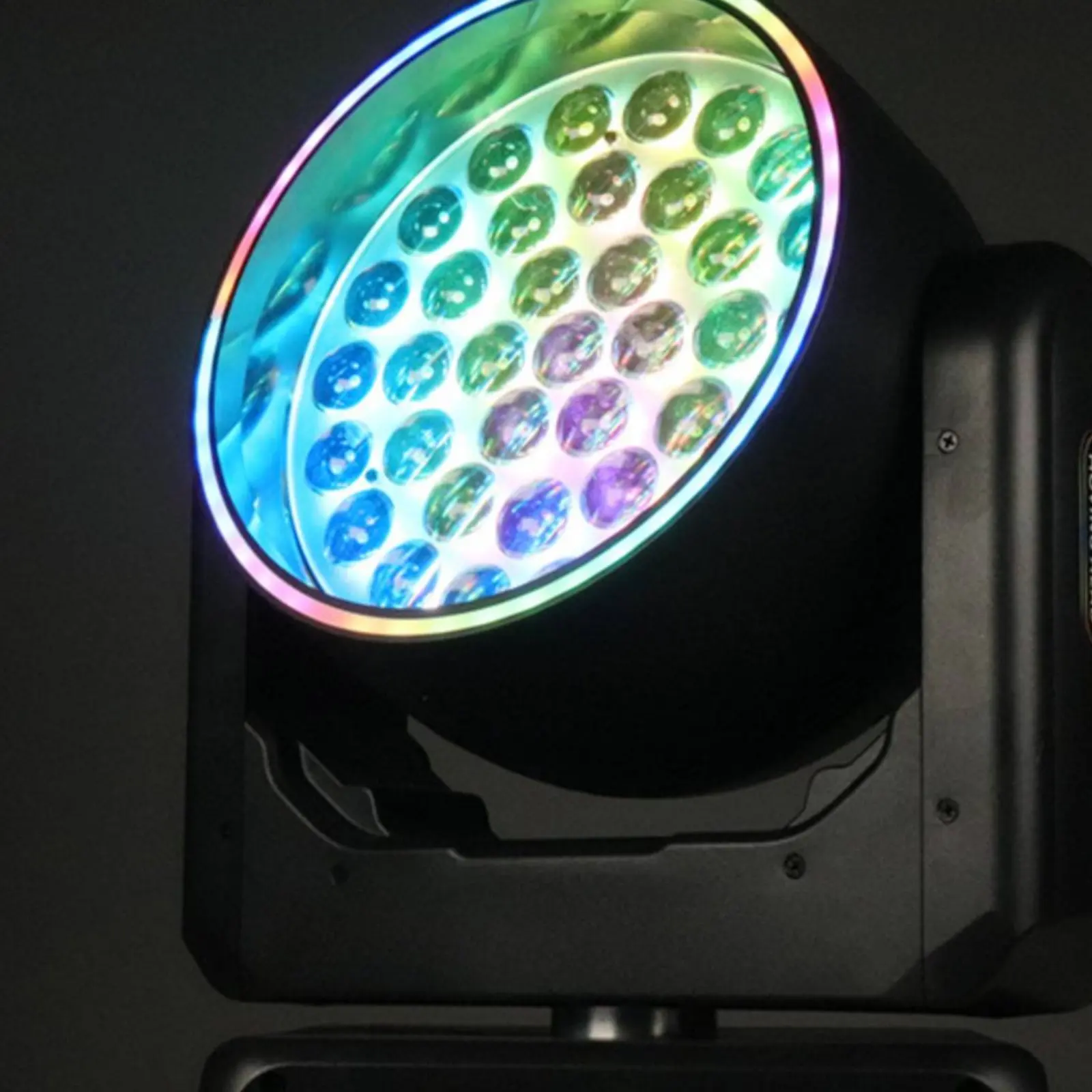 

Zoom Moving Head Light Dimming Control Circular Moving Head Light RGB Stage Beam Light Wash Effect Lighting Equipment