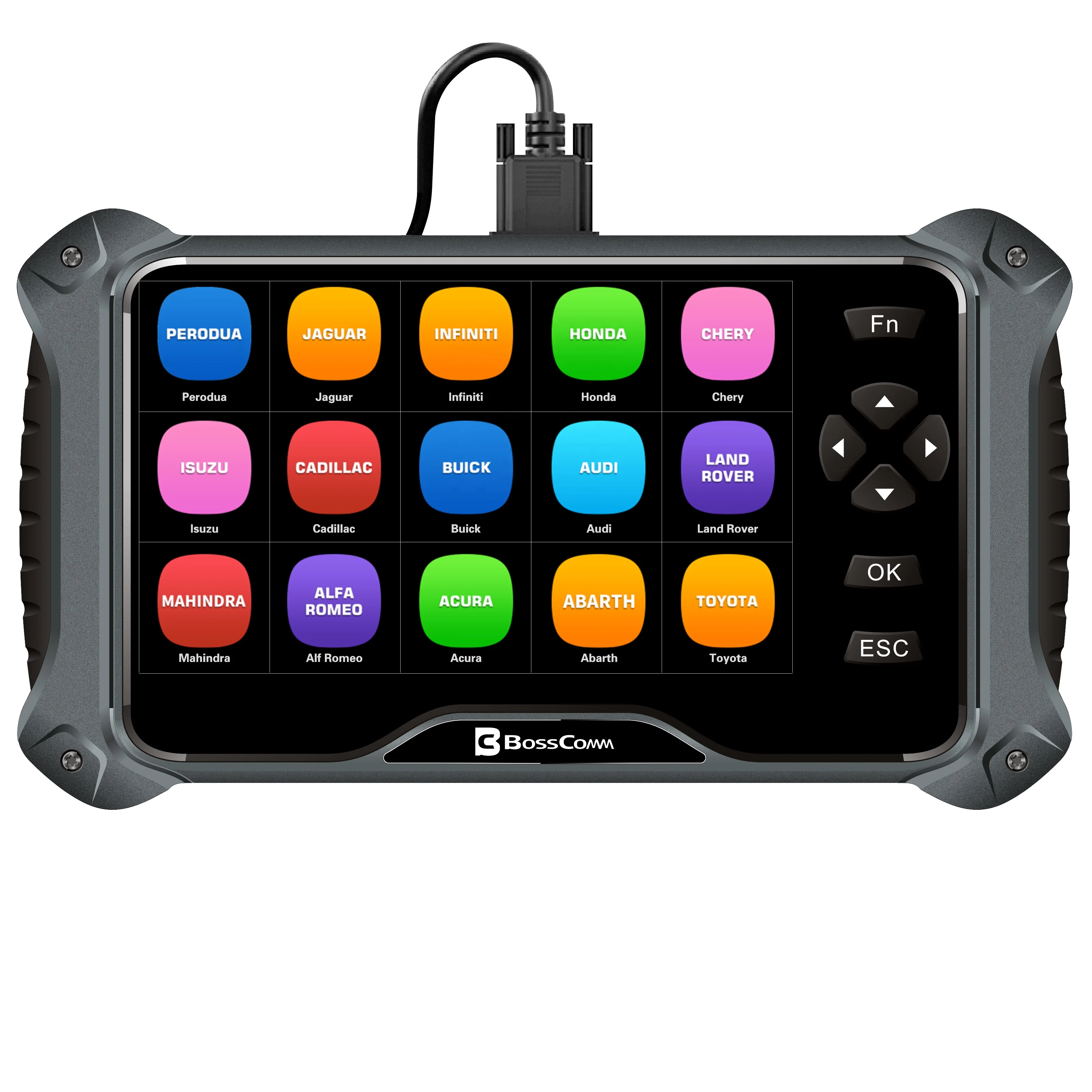 ماسح ضوئي OBD2 للسيارة ABS SRS، فحص قارئ رمز المحرك، أداة مسح تشخيص السيارة #3