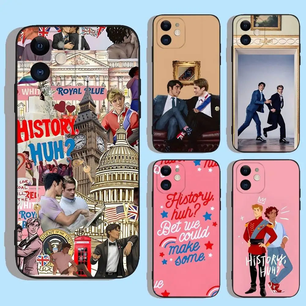 

Red White Royal Blue Tv Phone Case For iPhone 16e,16,15,14,13,12,11,XS,XR,X,8,7,Pro,Max,Plus,mini Silicone Black Cover