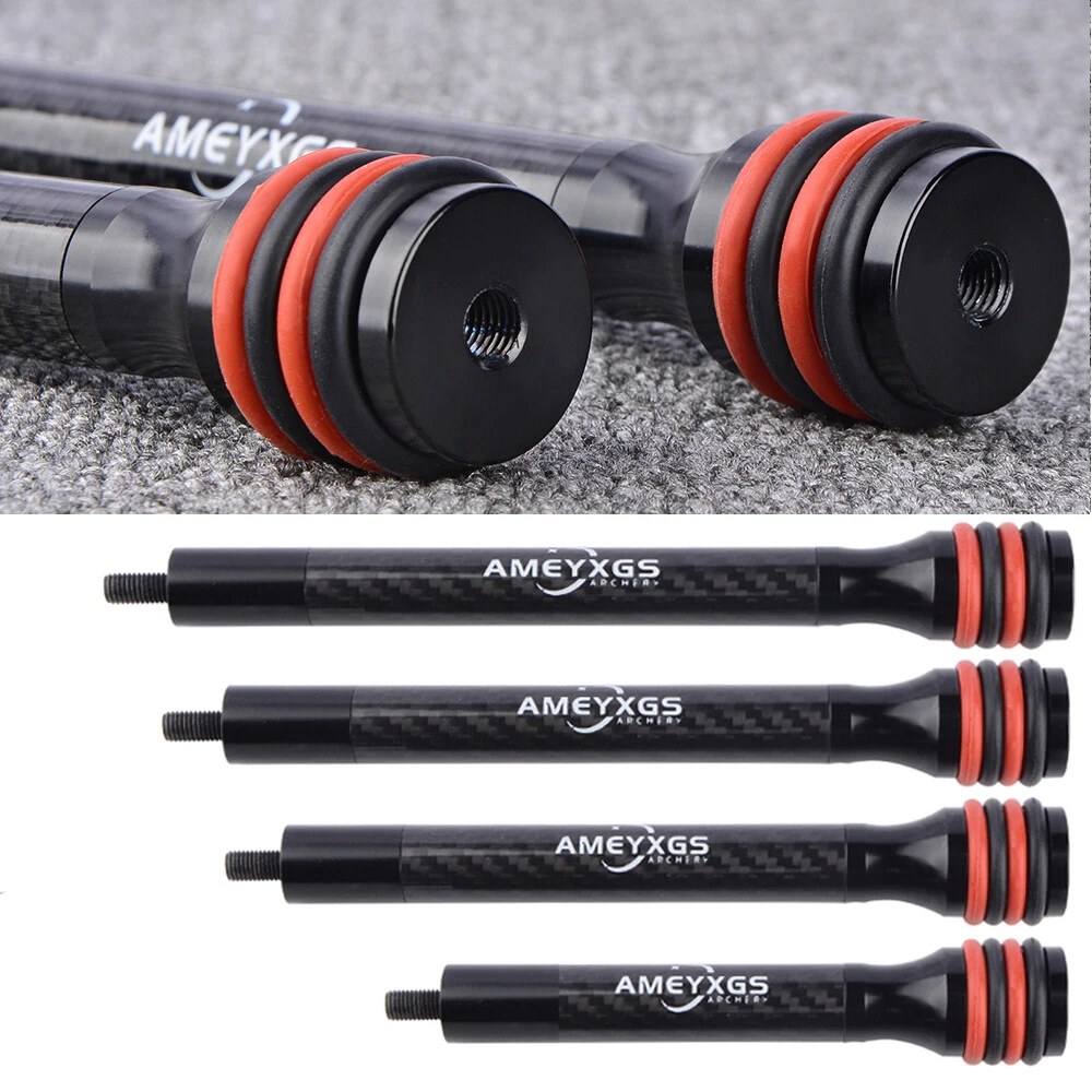 

6 дюймов, 8 дюймов, 10 дюймов, 12 дюймов, карбоновый балансир для стрельбы из лука, стабилизатор стержня, составной демпфер для лука