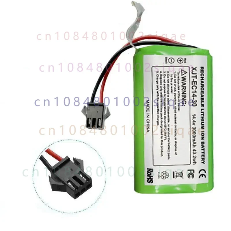 For ecovacs sweeping robot lithium battery cen361 dn620 dh43 45 large capacity chip