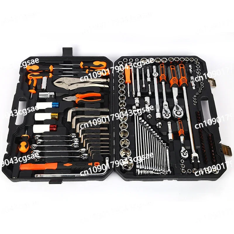 Production 142 + 2 Pieces PC Steam Machine Repair Kit Combination Wrench Pliers Cylinder Batch Tool