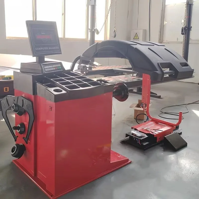 CE Approved Tire Balancer Fully Automatic Wheel Balancer With  Point