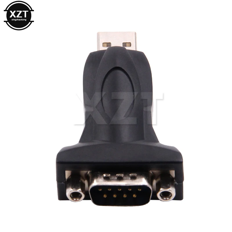 New High Quality Computer Converter USB 2.0 to RS232 system Converter 9 Pin Adapter for Win7/8 system PL2303 DB9 Plug Adapter