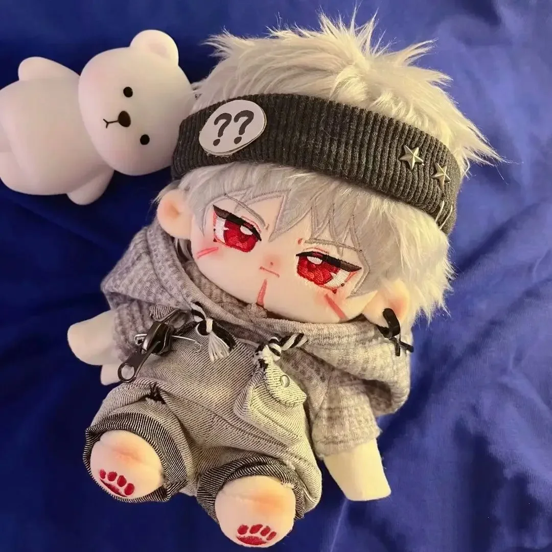 20 cm Anime Attribut Tobirama Hübscher Junge Plüsch Puppe Körper Dress Up Baumwolle Puppe Gefüllte Plüsch Spielzeug Figuren Cosplay Weihnachten Geschenk