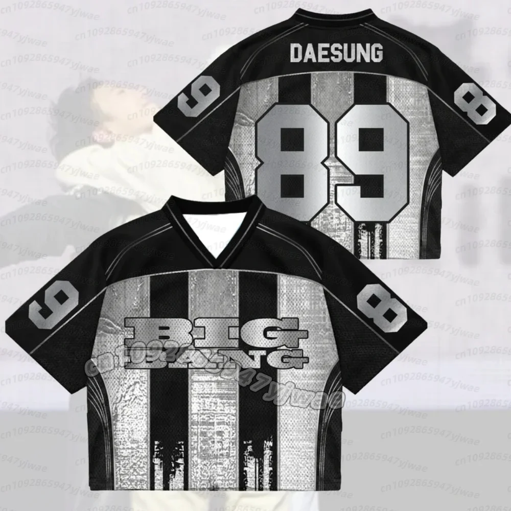 26 Herren Damen Bigbang 2026 World Tour Mixed Mesh Jersey Streetwear Konzert-Fan-Trikot T-Shirt Kurzarm-T-Shirt Herren Hoodies – Detail 6