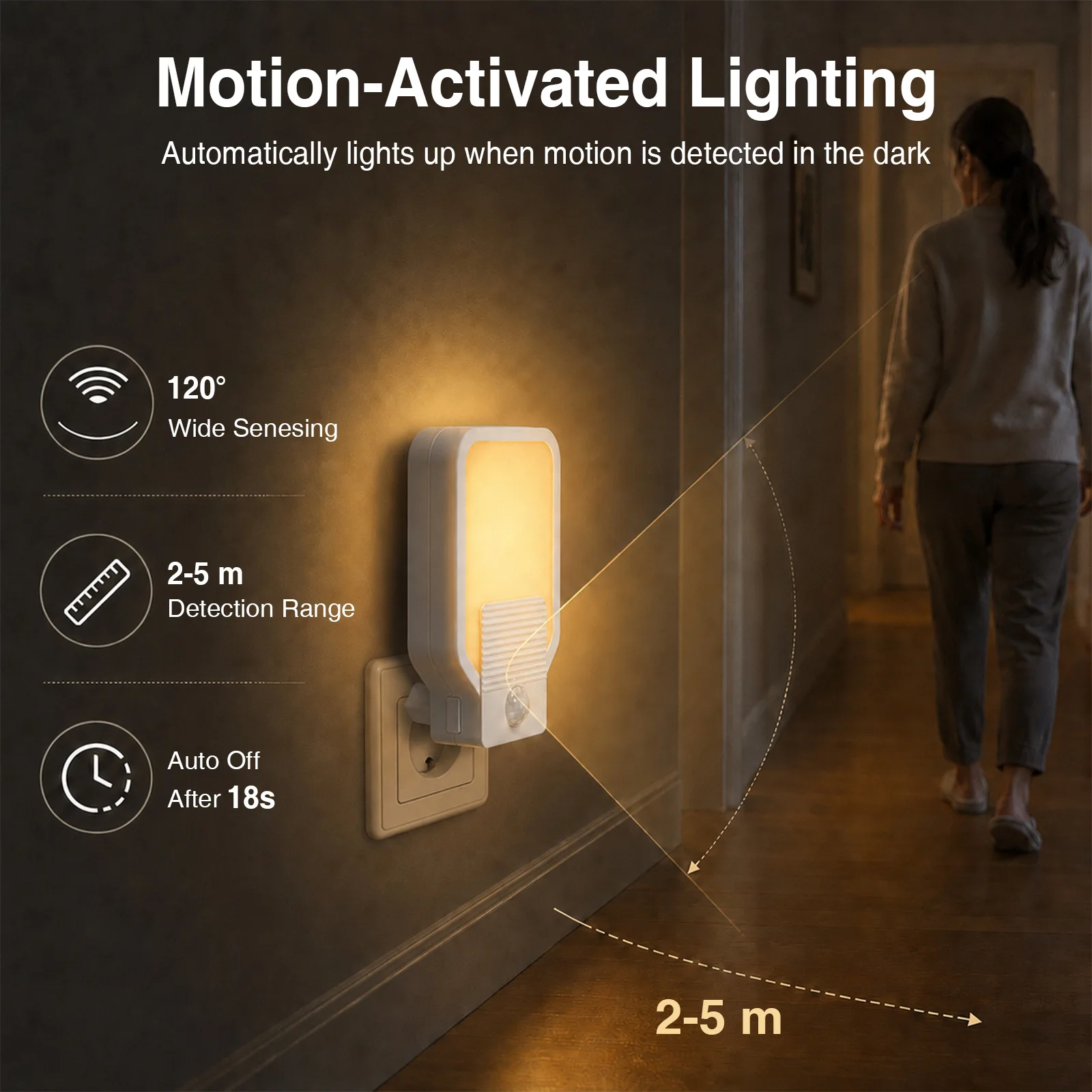 PIR Motion Sensor Smart LED Ni - đánh giá và giá Motion Sensor Light