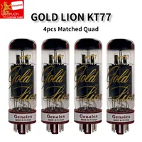 GOLD LION KT77 Vacuum Tube HIFI Audio Valve Replace EL34  KT66 KT88  6CA7 5881 Electronic Tube Amplifier Kit DIY Matched