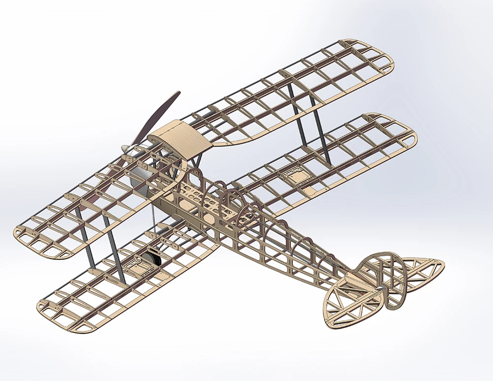 Balsawood-Kit d'avion électrique à l'échelle Tiger Moth, jouet de passe-temps RC, modèle d'avion à construire, 980mm, livraison gratuite