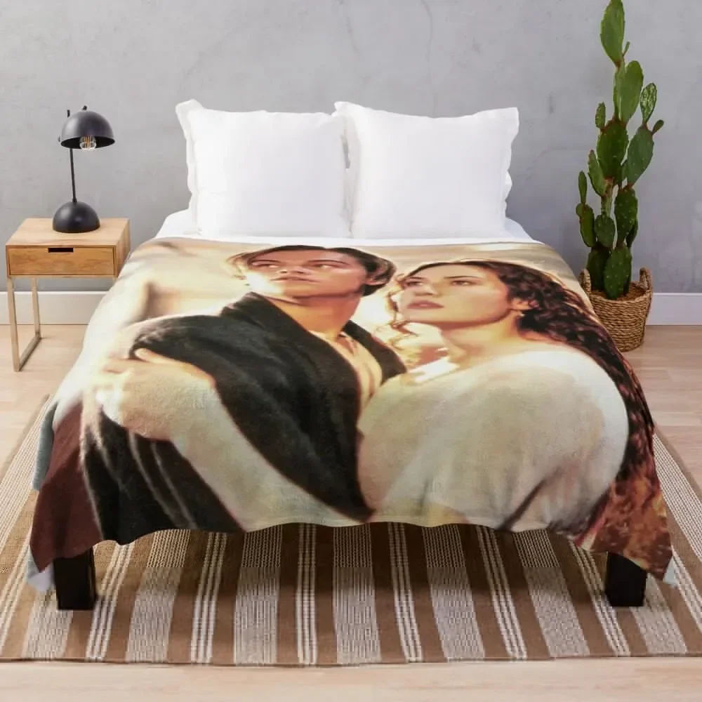 

Titanic Jack and Rose Throw Blanket