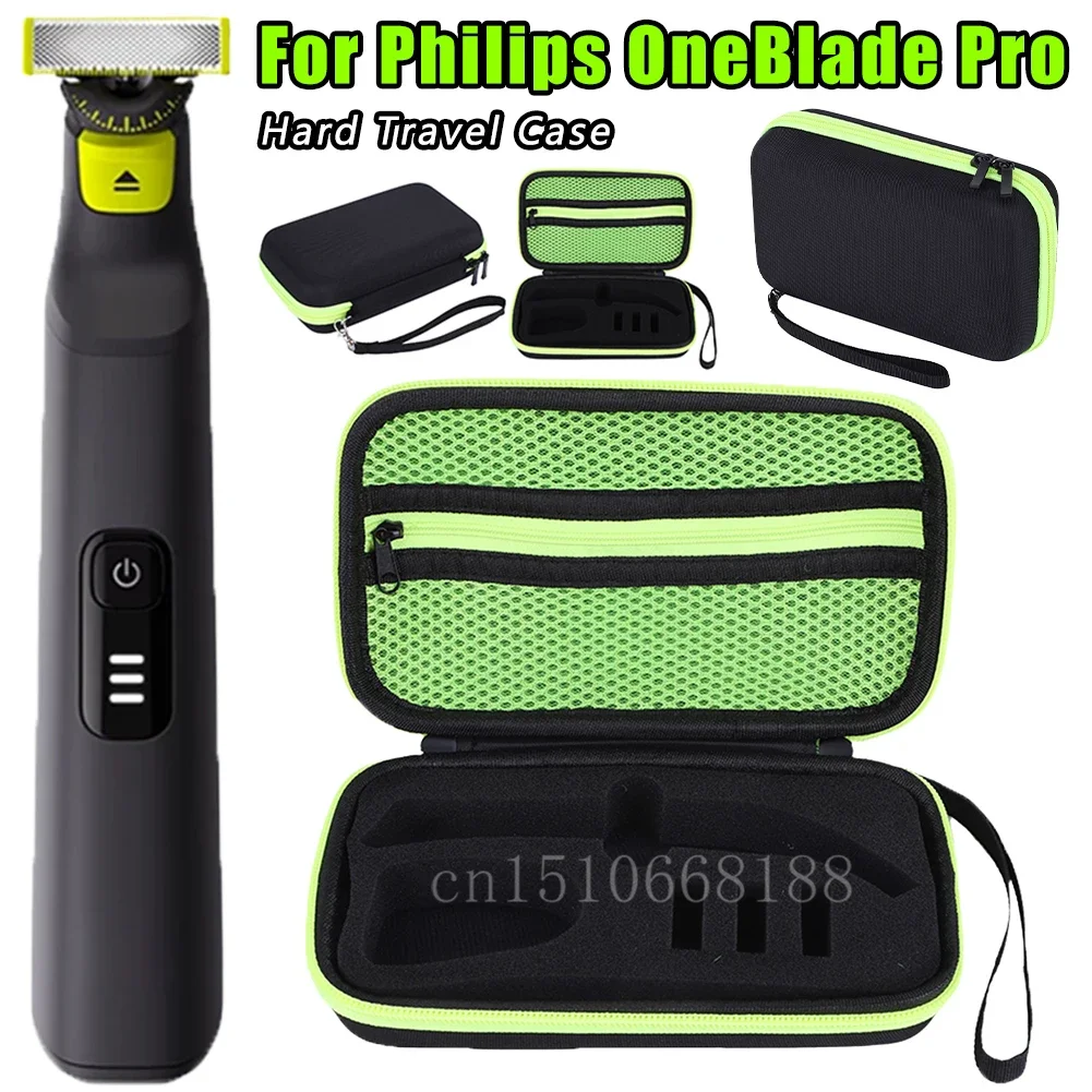 Storage Case EVA Portable Case Electric Trimmer Shaver Travel Case Protective Cover Storage Bag for Philips OneBlade Pro