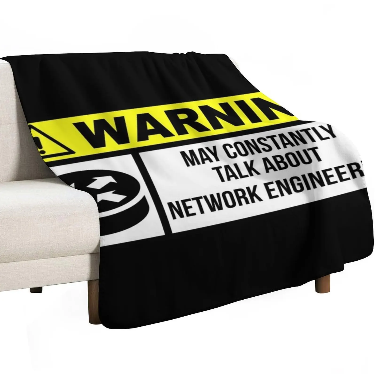 Network engineer Throw Blanket Decorative Throw Extra Large Throw Fashion Sofas Loose Cute Plaid bed plaid Blankets