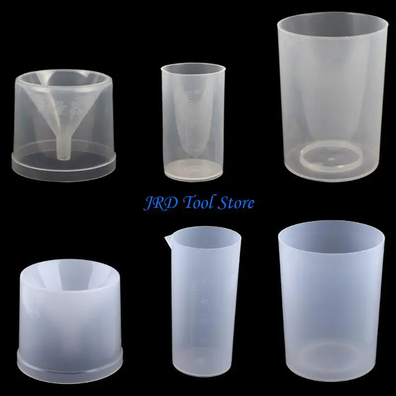 A2UD School Rain Gauge All Weather Teaching Outdoor Light Water Measure Collecting 0-50mm Rain Collector Cup Type