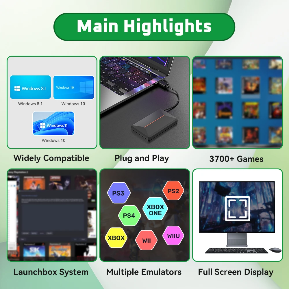 Игровой жесткий диск Launchbox – обзор и цена Gaming Console Os
