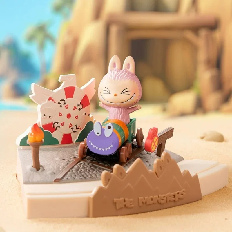 

Labubu The Monsters Играющие игры Наборы сцен серии Слепая коробка Игрушки Kawaii Фигурки Настольная модель Подарочная коллекция для девочек