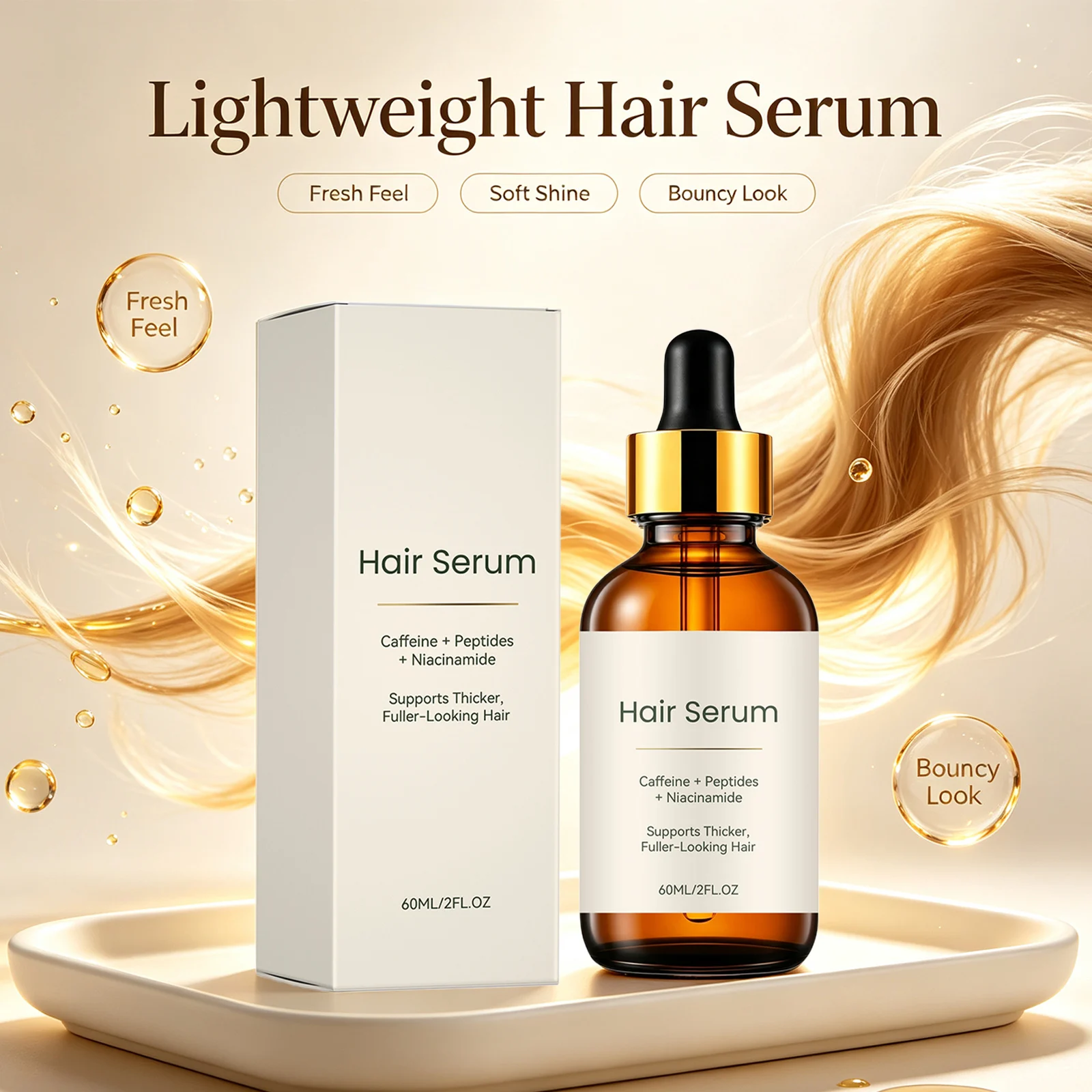 Niacinamide Hair Serum Nourish - đánh giá và giá Hair Care Normal