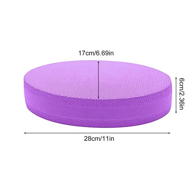 Yoga Balance Pad Stability Cushion Foam Board Workout Exercise Trainer Anti-Slip Comfortable Stability Training Balance