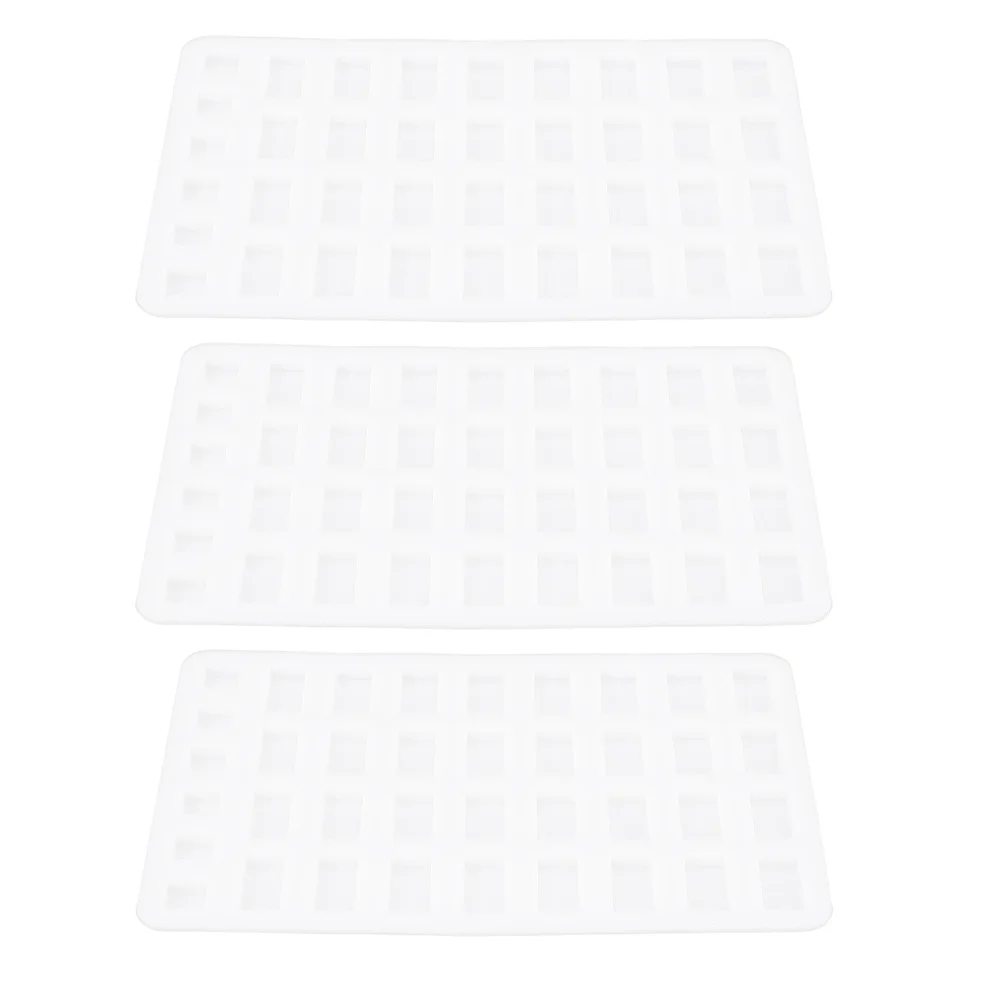 

3pcs Silicone Miniature Wall Bricks For Architecture Building Supplies Sand Table Accessories Diy Mini Brick Making Tool